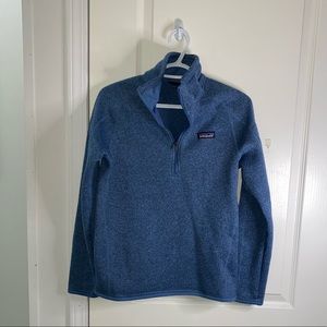 Patagonia womens better sweater, half zip